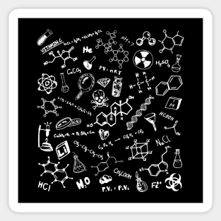 Chemistry Background 2 Sticker